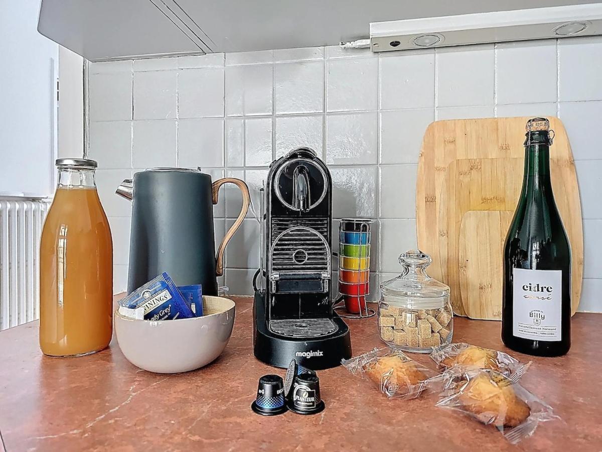 Ferienhaus Les Volets Bleus-charmante Maison Entierement Equipee Face A La Pour 2 A 6 Personnes Bernières-sur-Mer
